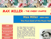 Tablet Screenshot of maxmiller.org